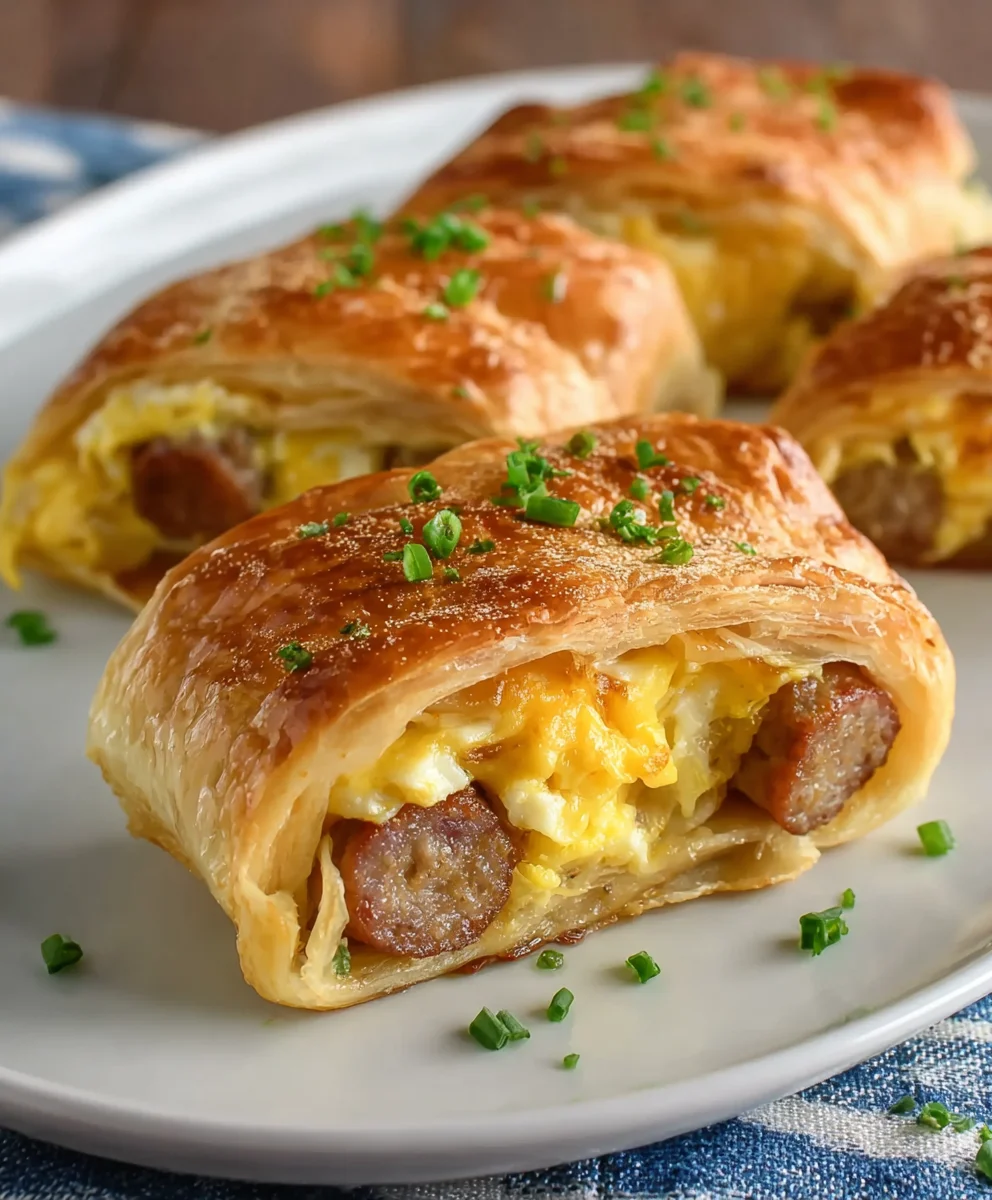 Quick & Easy Beef Sausage Breakfast Rolls Mommyplates