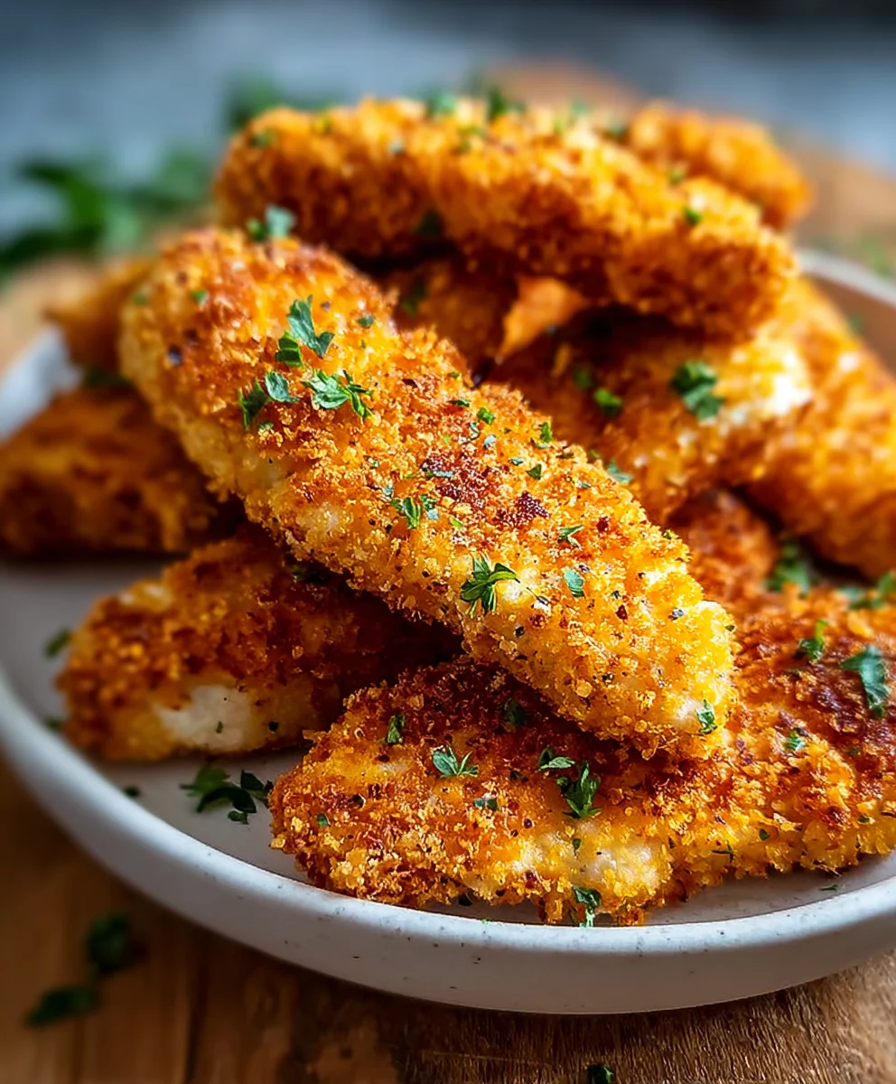 Crispy Baked Chicken Tenders-Easy & Delicious