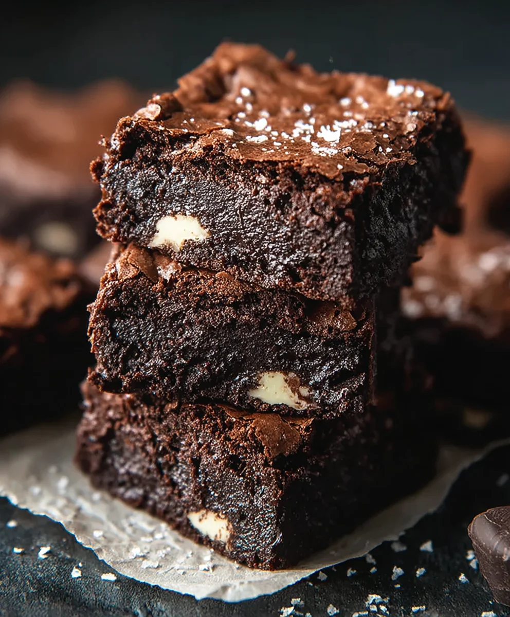 Decadent Triple Chocolate Brownies - Ultimate Fudgy Recipe