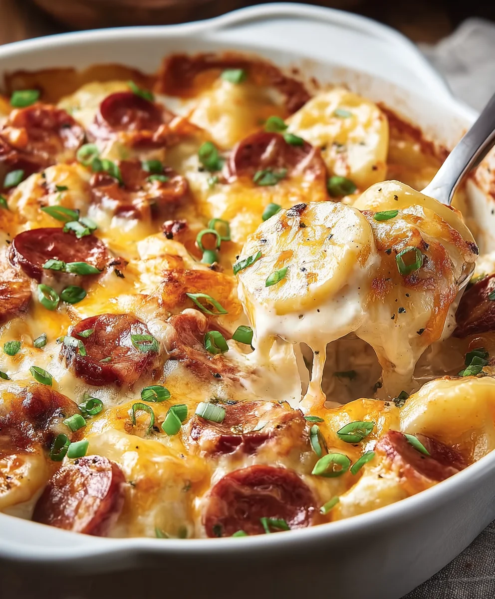 Hearty Beef Pierogi Kielbasa Casserole Recipe