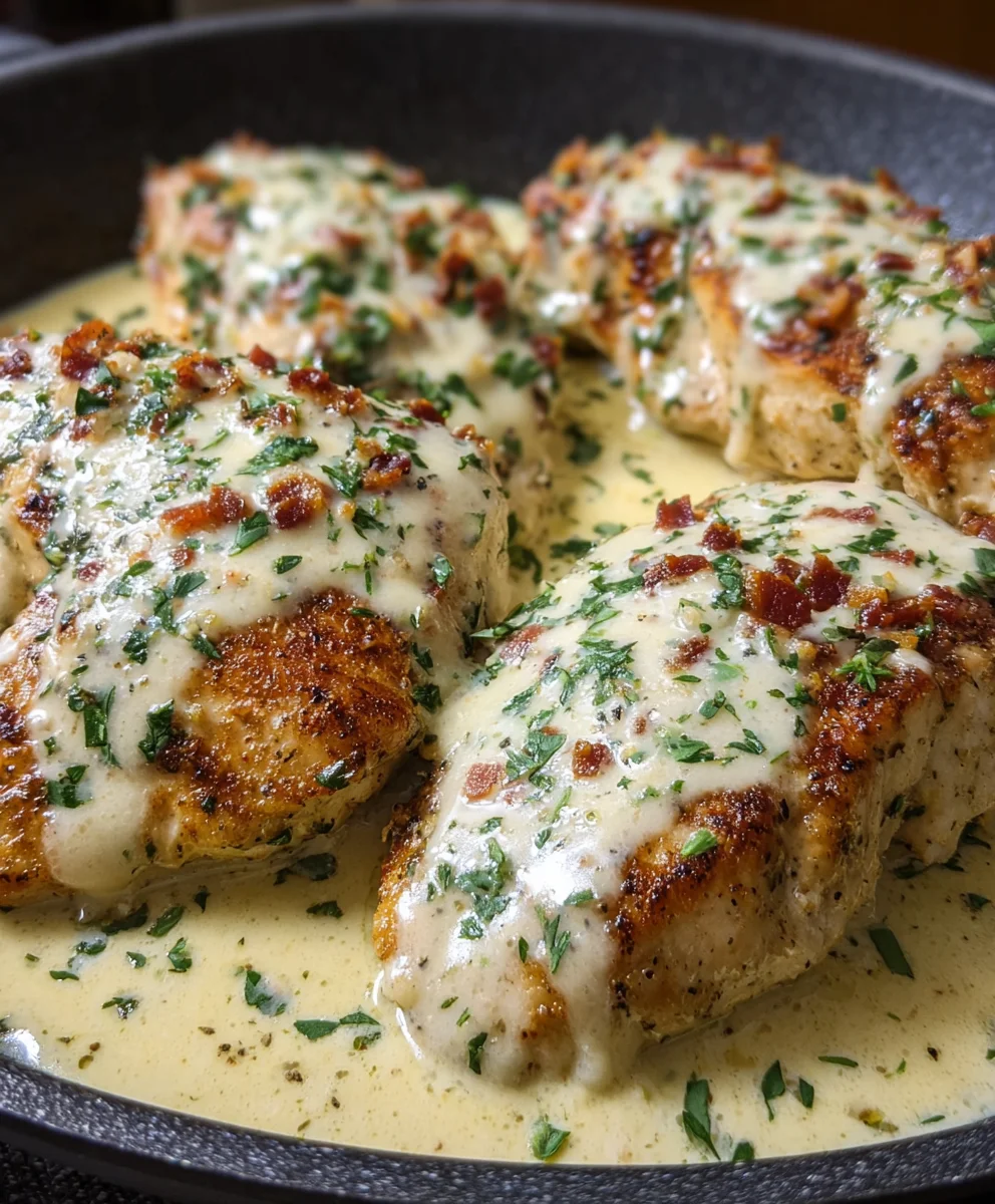 Creamy Garlic Parmesan Chicken-Easy & Flavorful