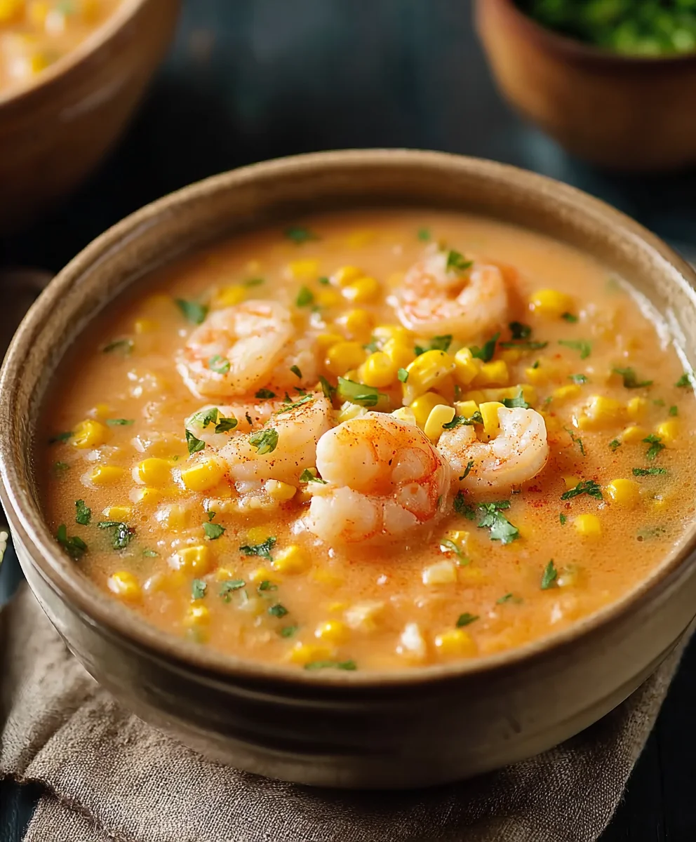 Easy Shrimp Corn Chowder - Creamy Comfort Soup