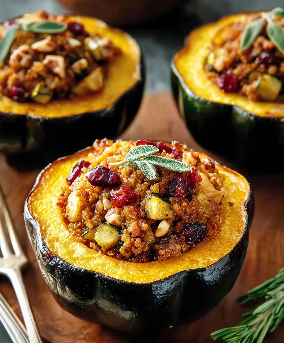 Savory Beef-Stuffed Acorn Squash Recipe