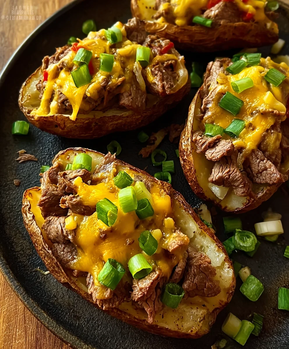 Philly Cheesesteak Potatoes - A Flavorful Twist