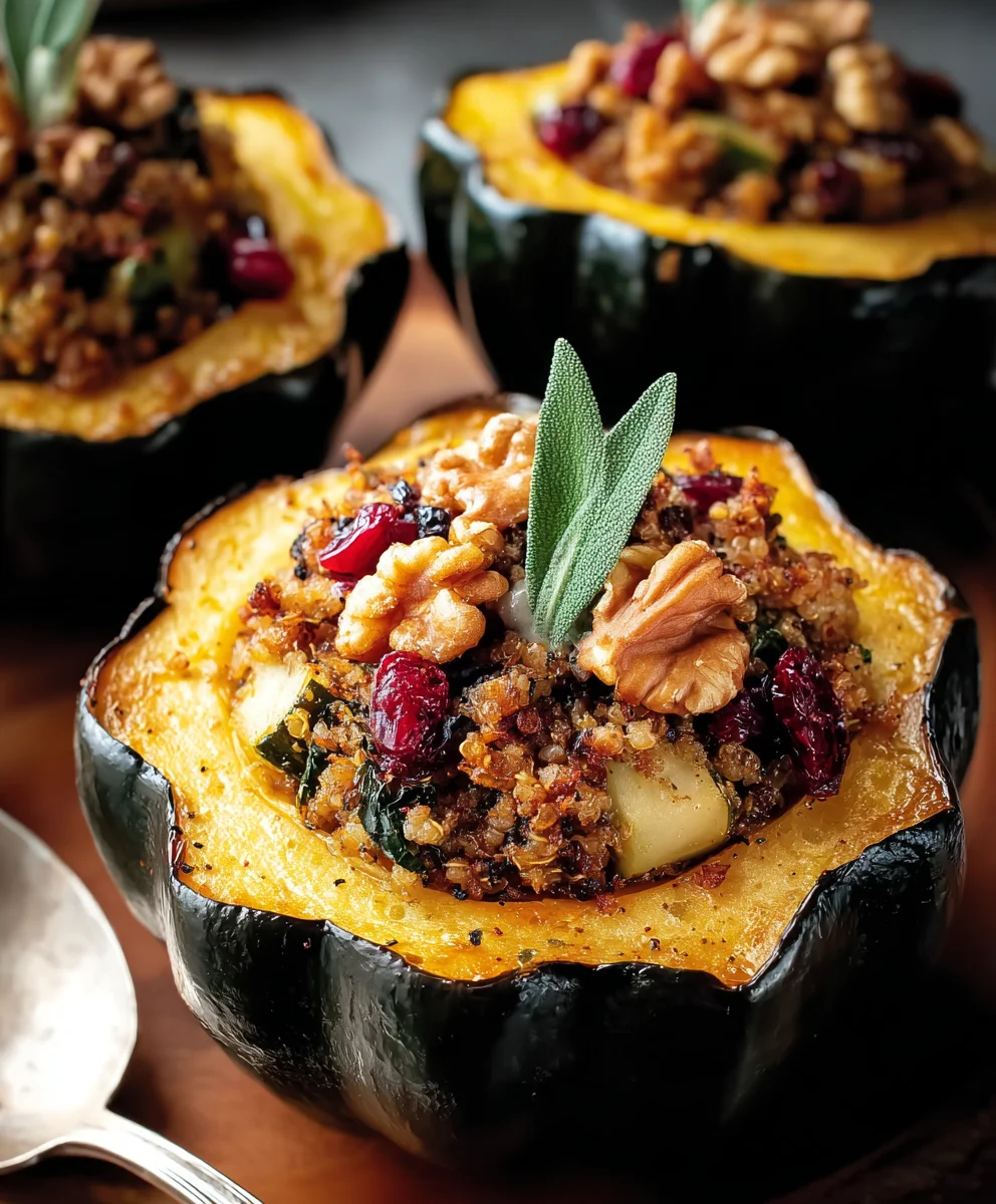 Savory Beef-Stuffed Acorn Squash Recipe