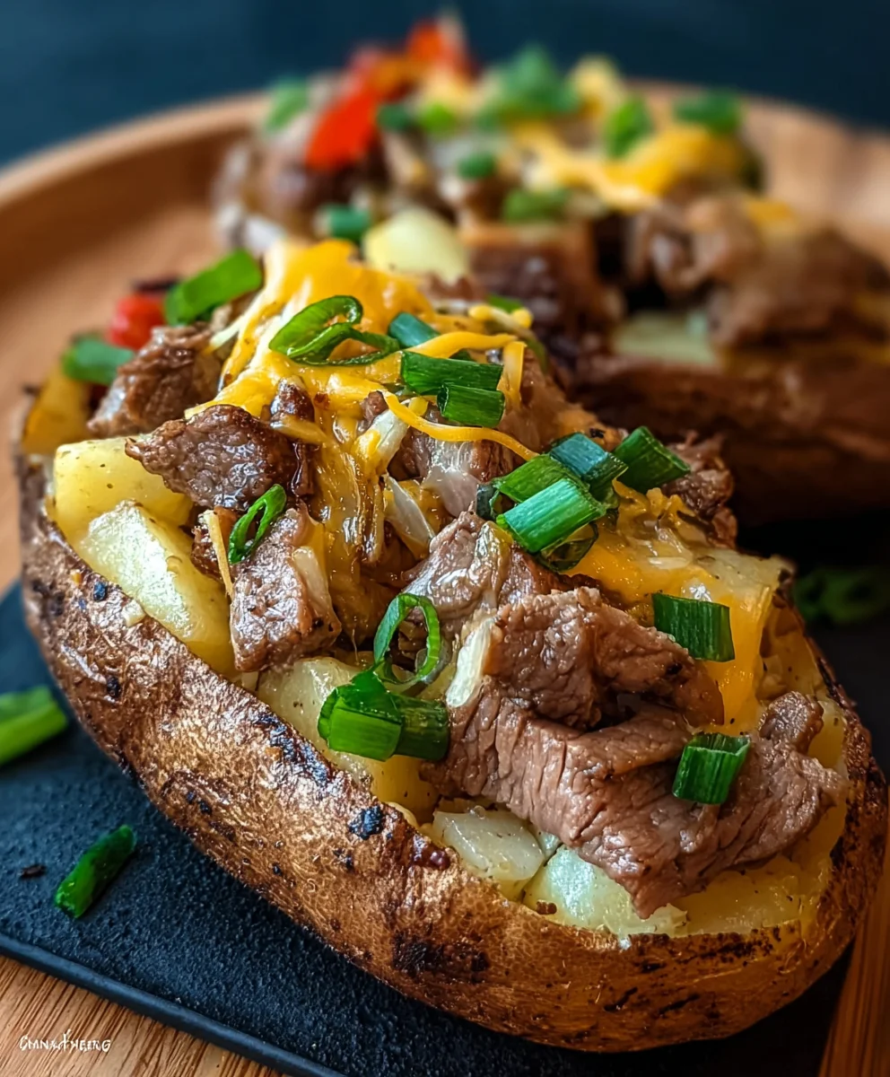 Philly Cheesesteak Potatoes - A Flavorful Twist