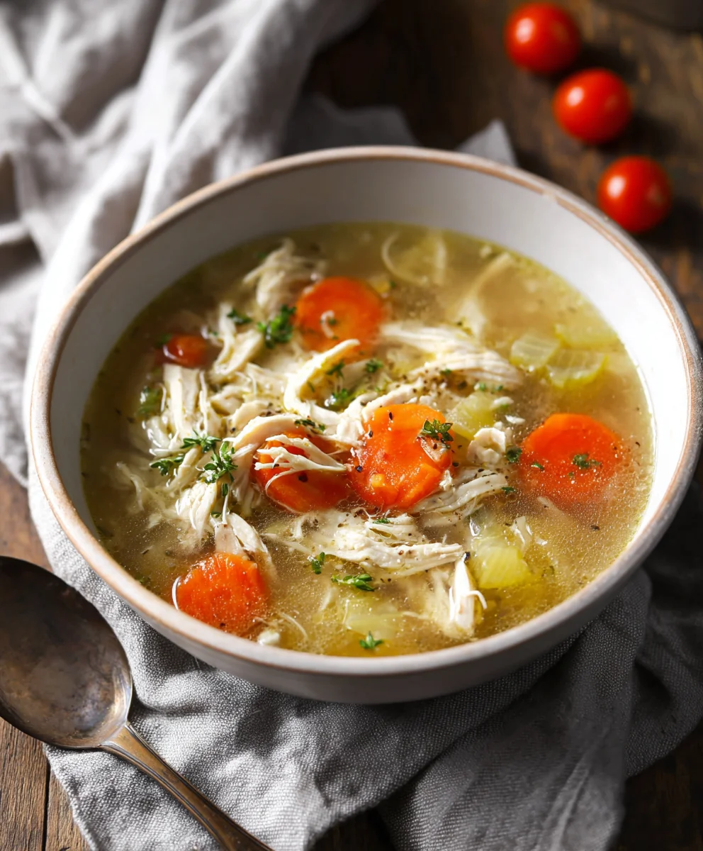 Easy Homemade Chicken Soup Recipe - Comforting & Delicious