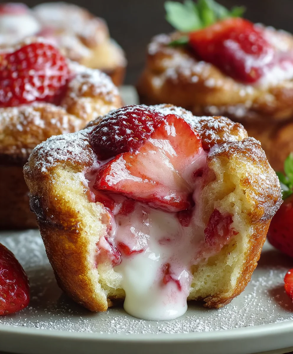 Strawberry French Toast Muffins - Easy & Delicious Breakfast Treat