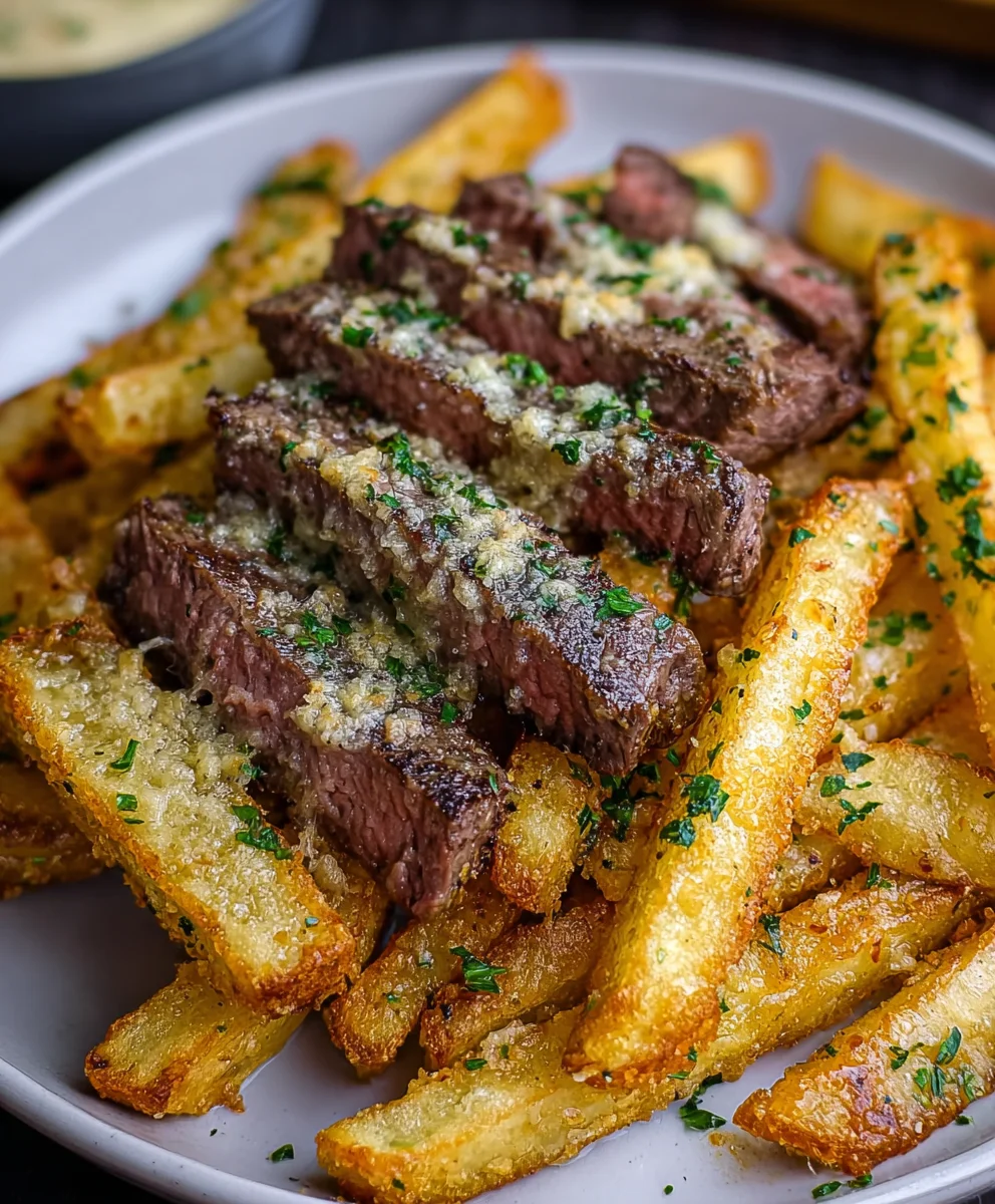 Garlic Parmesan Steak Fries - Irresistible Flavor