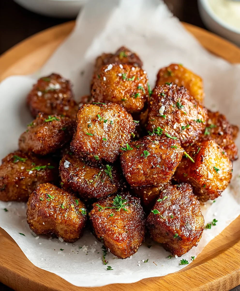 Air Fryer Beef Chop Bites- Quick & Easy Recipe