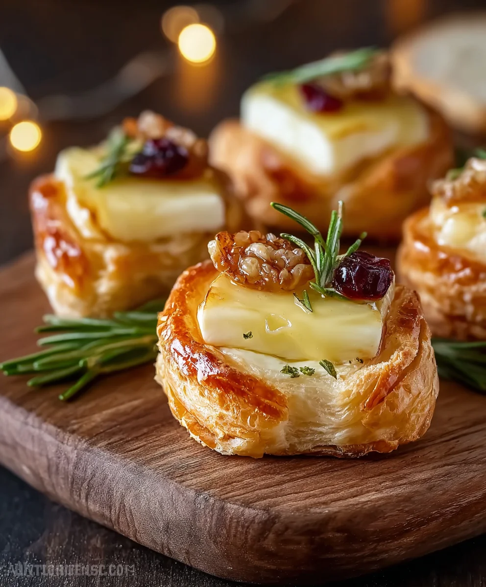Easy Baked Brie Bites- Perfect Appetizer