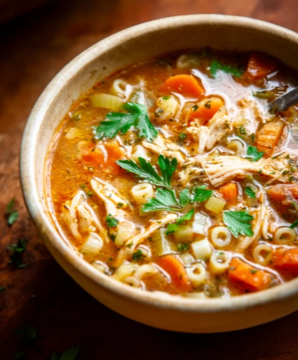 Sicilian Chicken Soup - Hearty & Flavorful Recipe