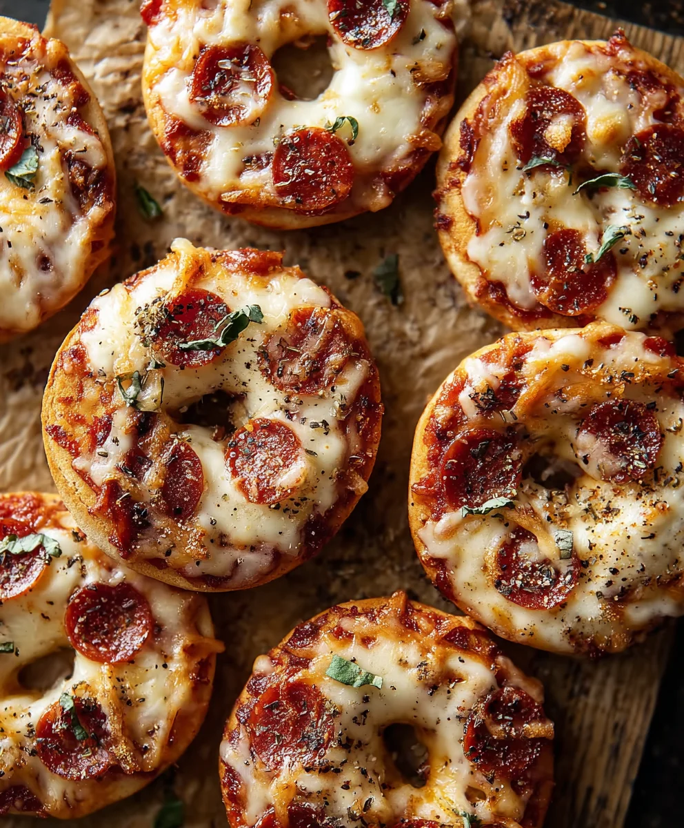 Easy Homemade Pizza Bagels-Quick & Delicious Recipe