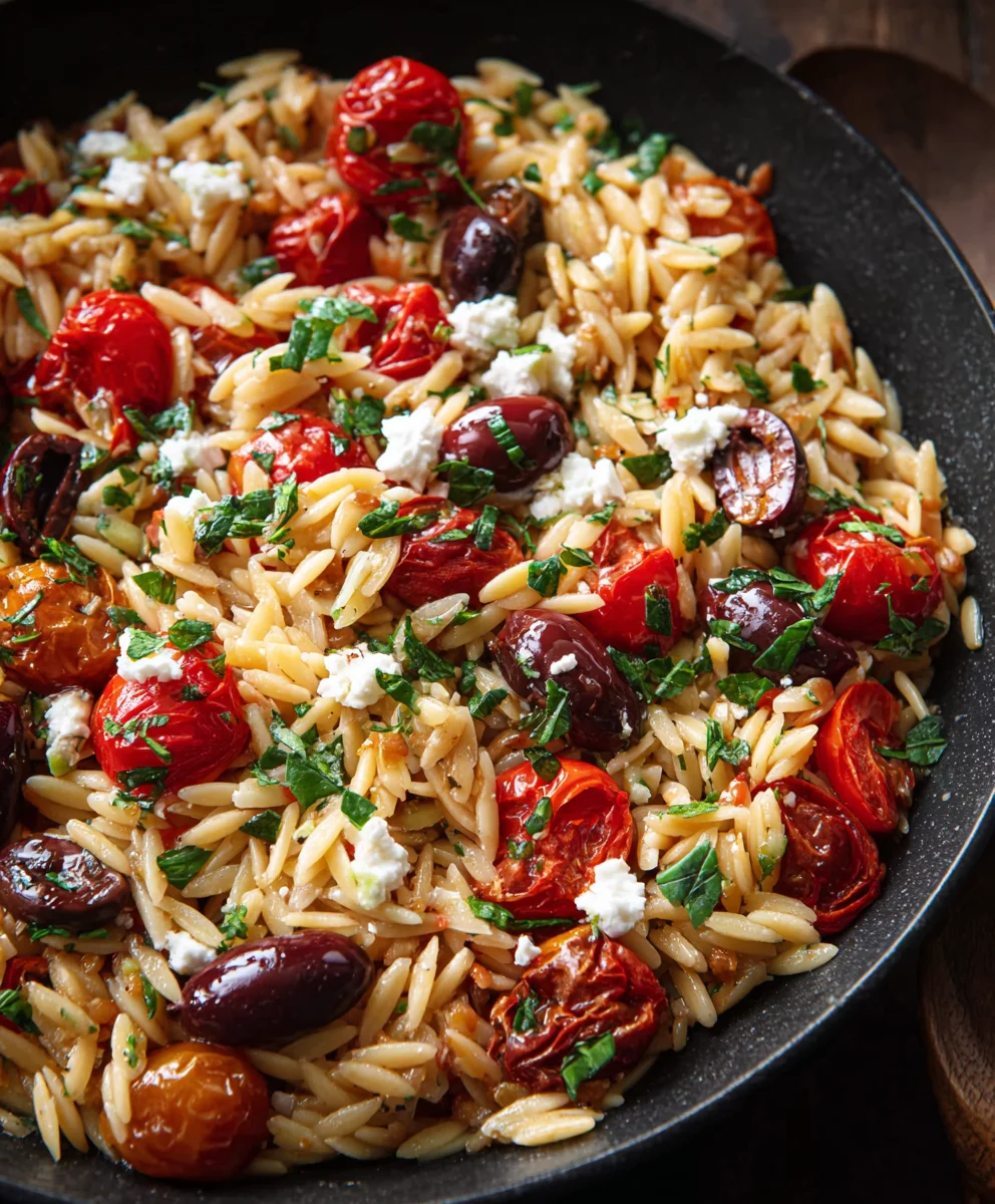 Delicious Greek Orzo - Easy Flavorful Meal