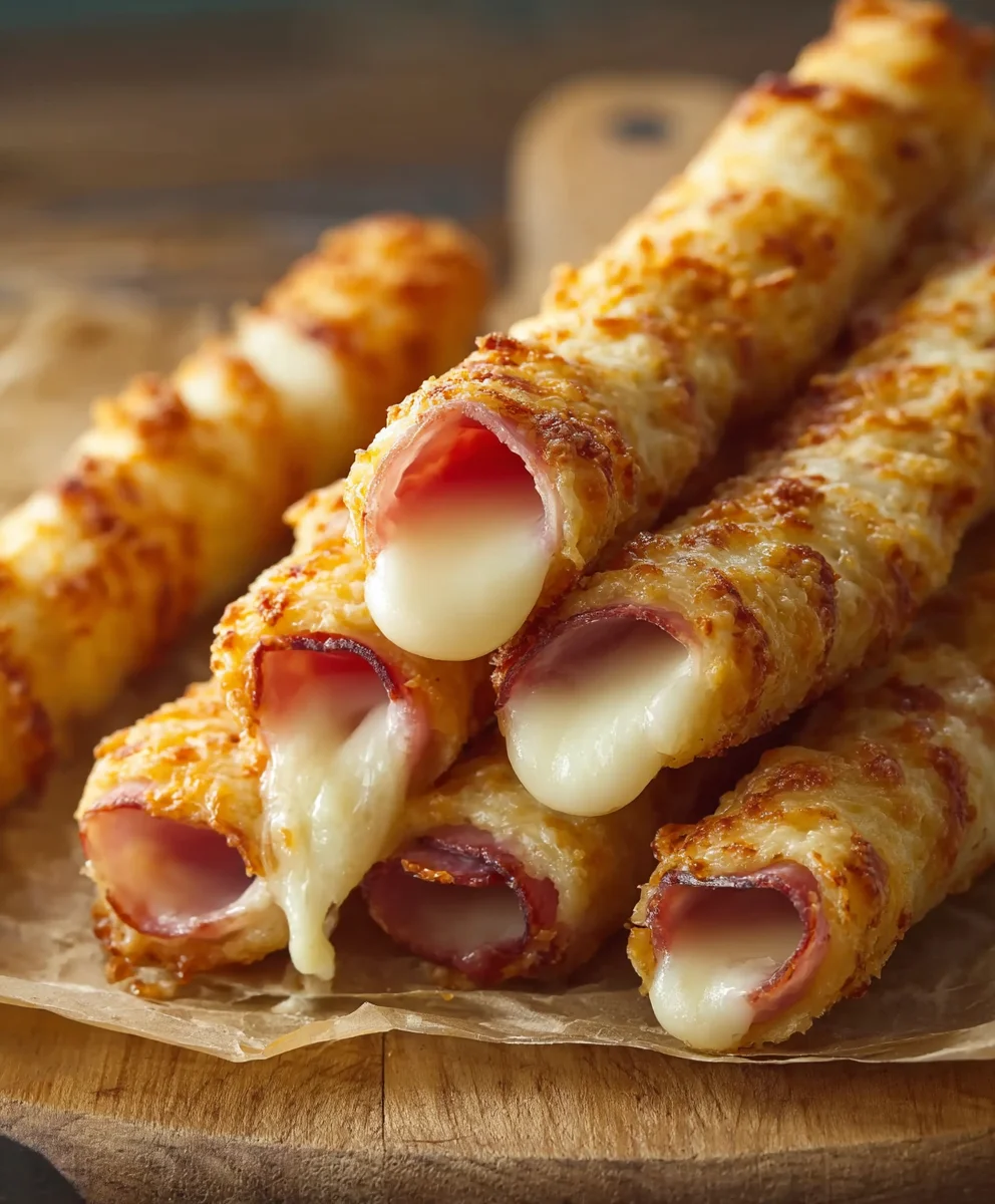 Delicious Beef Beef Ham Cheese Sticks-Easy Snack Recipe