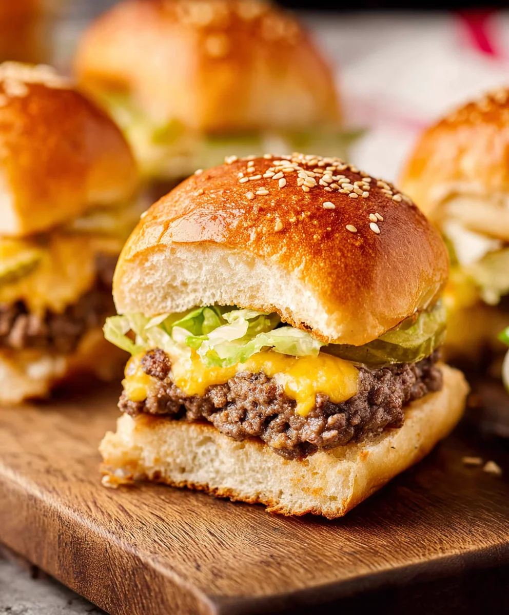 Easy Big Mac Sliders - Best Copycat Burger Recipe