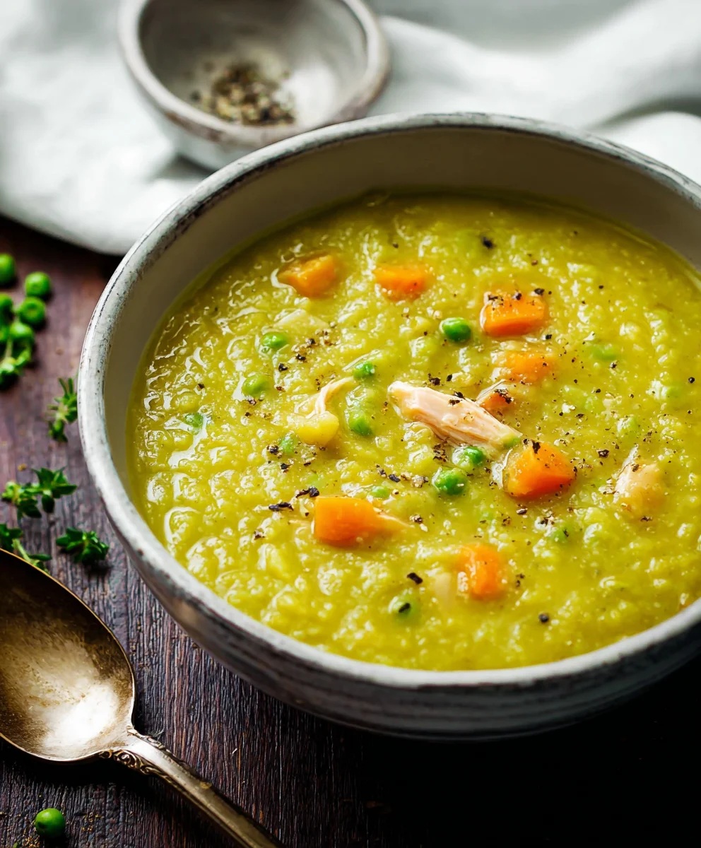 Hearty Classic Split Pea Soup Recipe-Easy & Delicious
