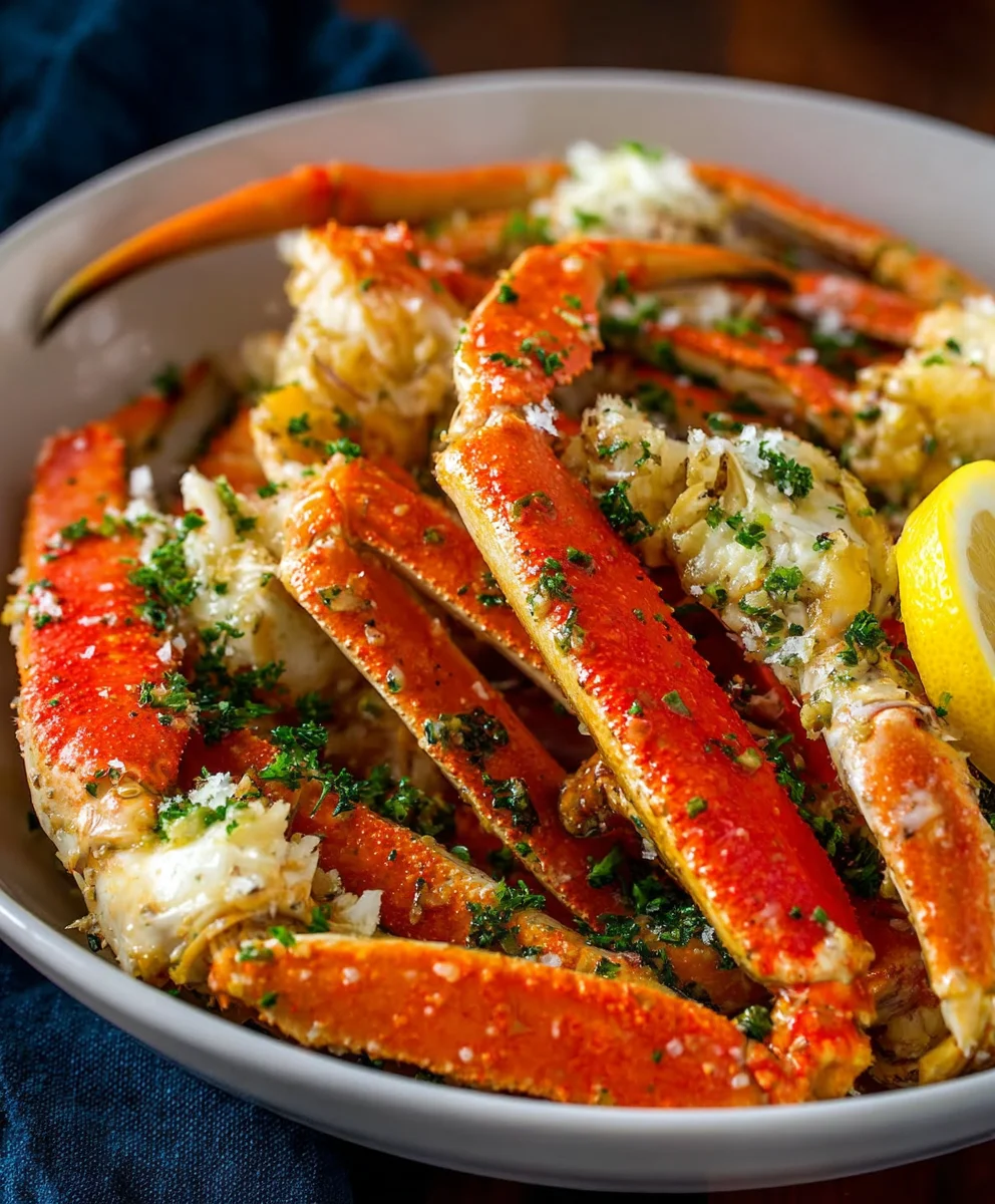 Garlic Butter Crab Legs-Perfectly Cooked Easy Recipe