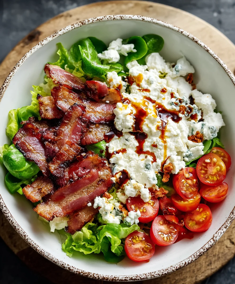 BLT Cottage Cheese Bowl-Low Carb Lunch
