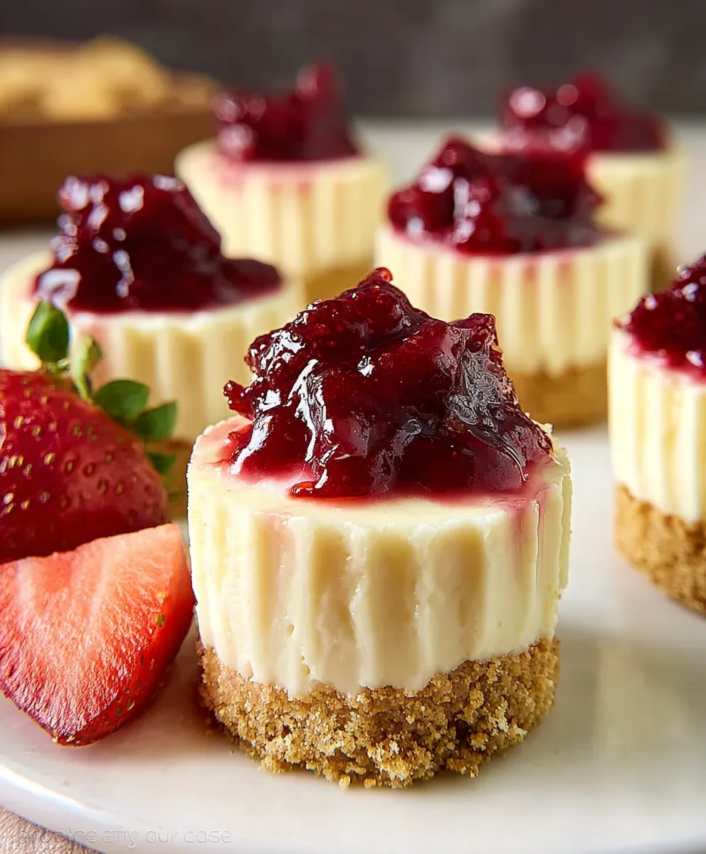 Easy Mini Cheesecakes - Delicious & Quick Dessert