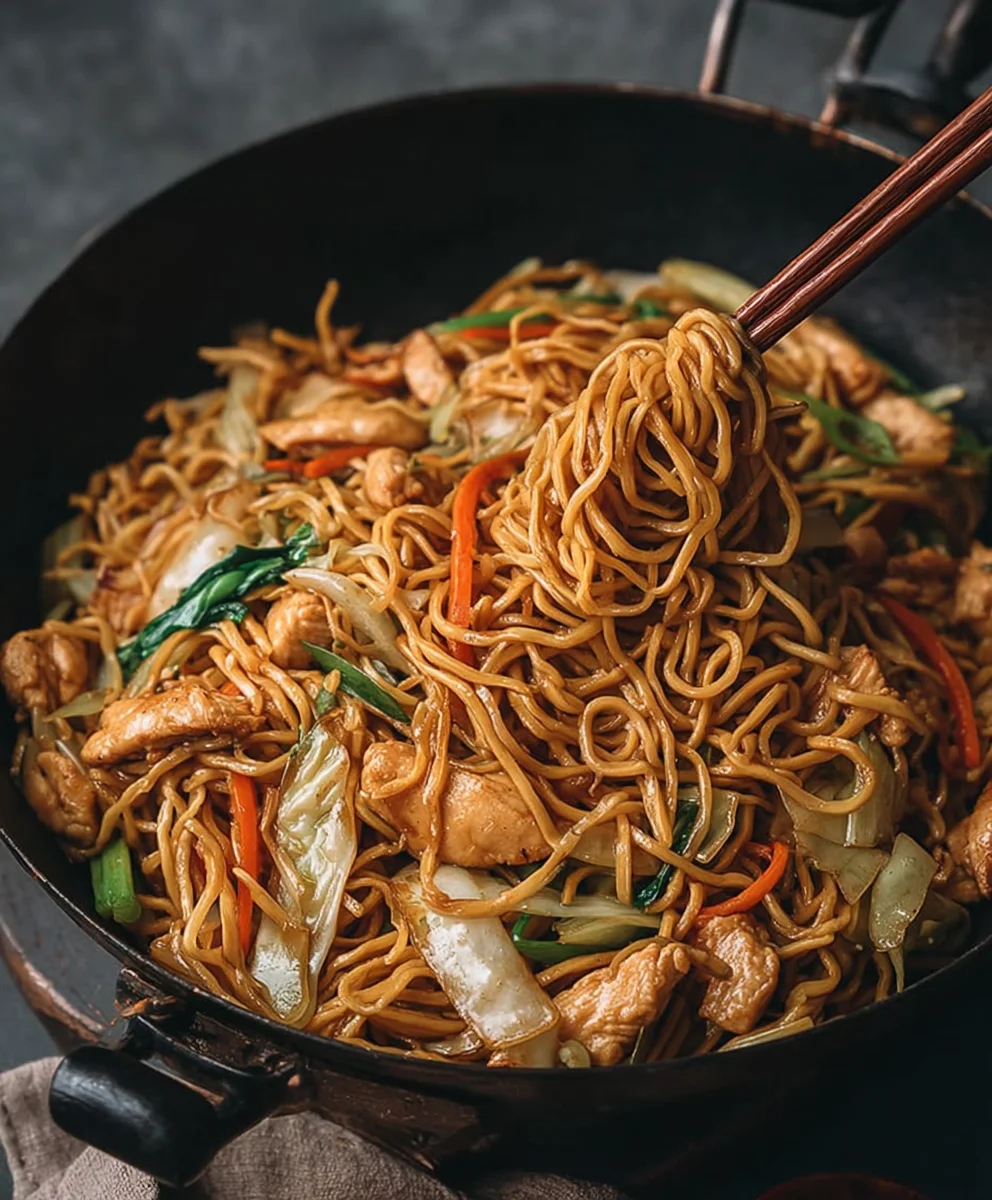 Easy Chicken Chow Mein Recipe - Delicious & Quick Stir Fry