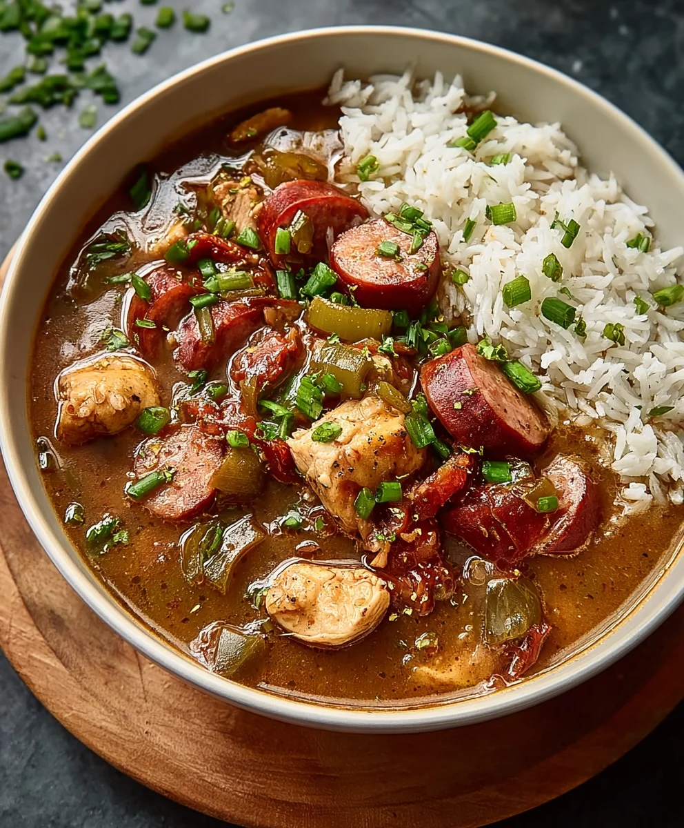 Classic Chicken and Beef Gumbo - Flavorful Cajun Recipe
