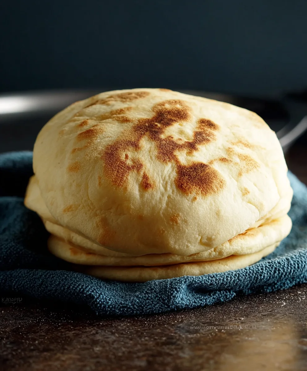 Easy Homemade Pita Bread Recipe-Soft & Fluffy