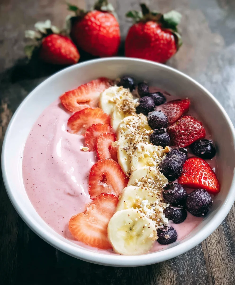 Quick Greek Yogurt Smoothie Bowl Recipe