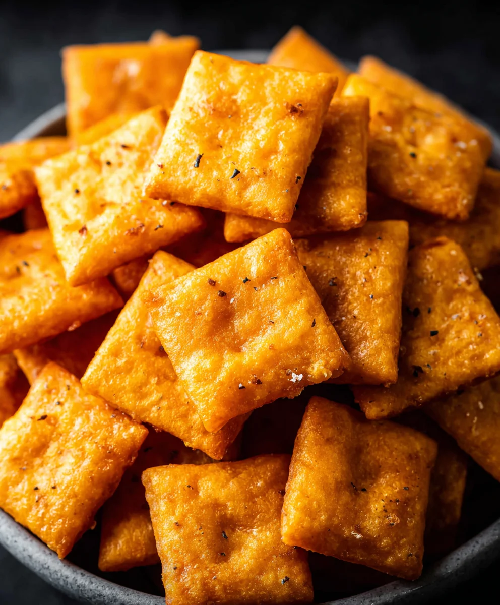 Easy Homemade Cheez Its Recipe - Delicious Snack