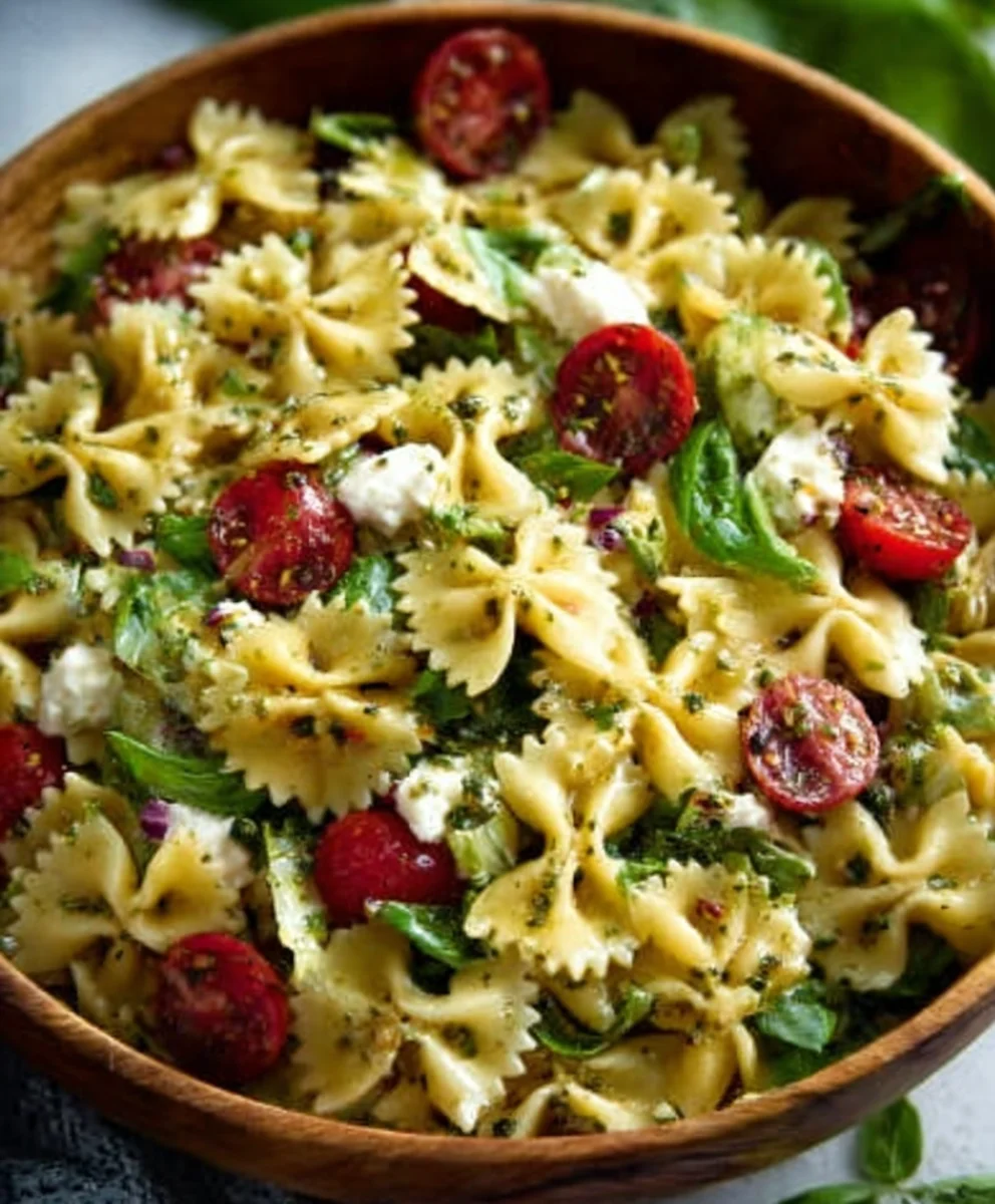 Easy Bow Tie Pasta Salad Recipe - Quick & Delicious