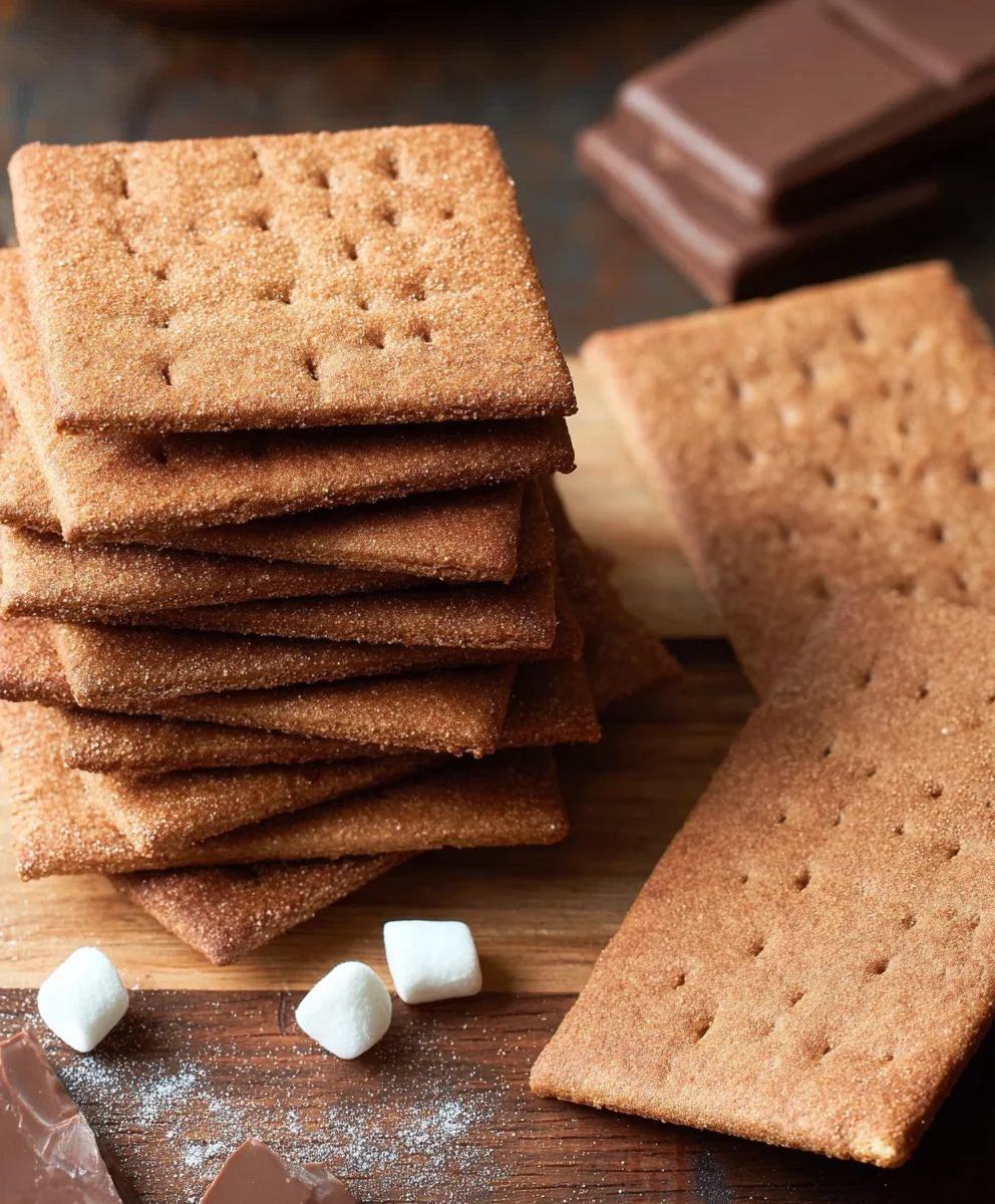 Sourdough Graham Crackers - Crispy Delicious Bites