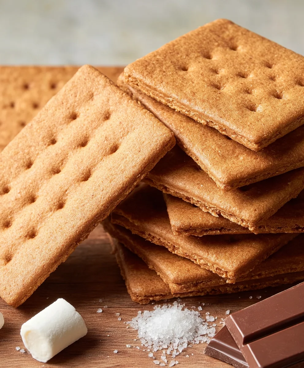Sourdough Graham Crackers - Crispy Delicious Bites