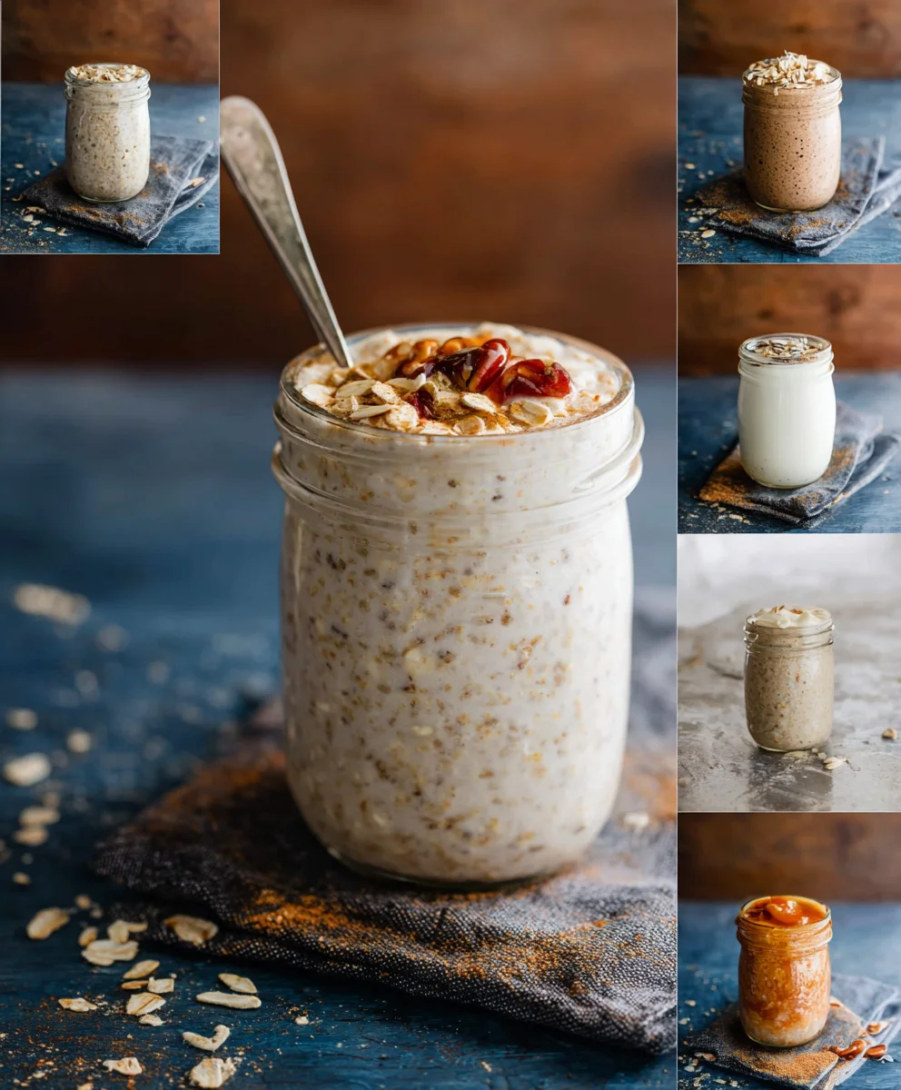 Overnight Oats - Easy Base Recipe & Flavors