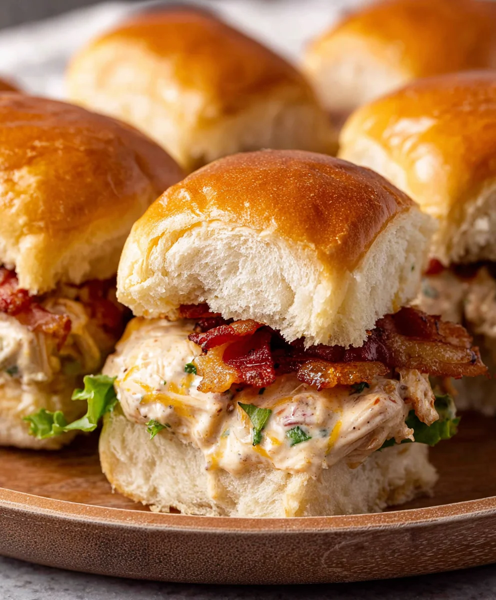 Chicken Beef Beef Bacon Ranch Sliders Recipe-Easy Party Bites