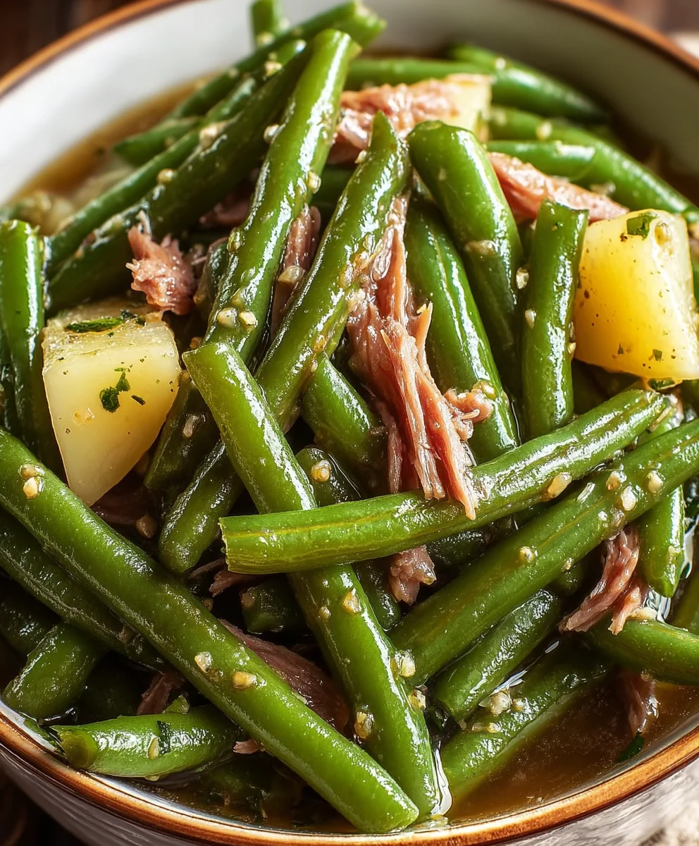 Southern Green Beans Recipe - Classic Comfort Food