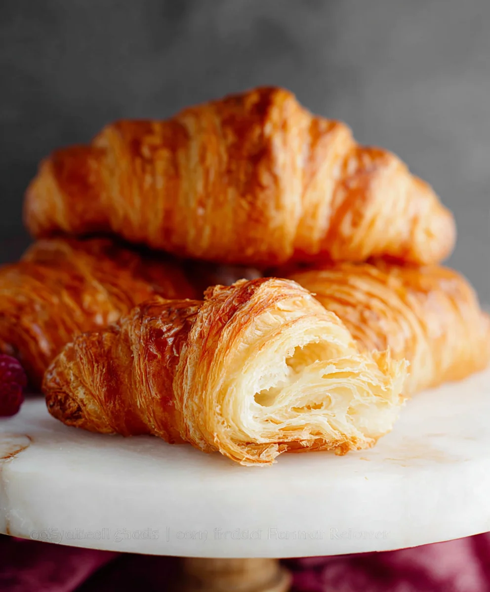 Flaky Homemade Croissants- Easy Bake Recipe