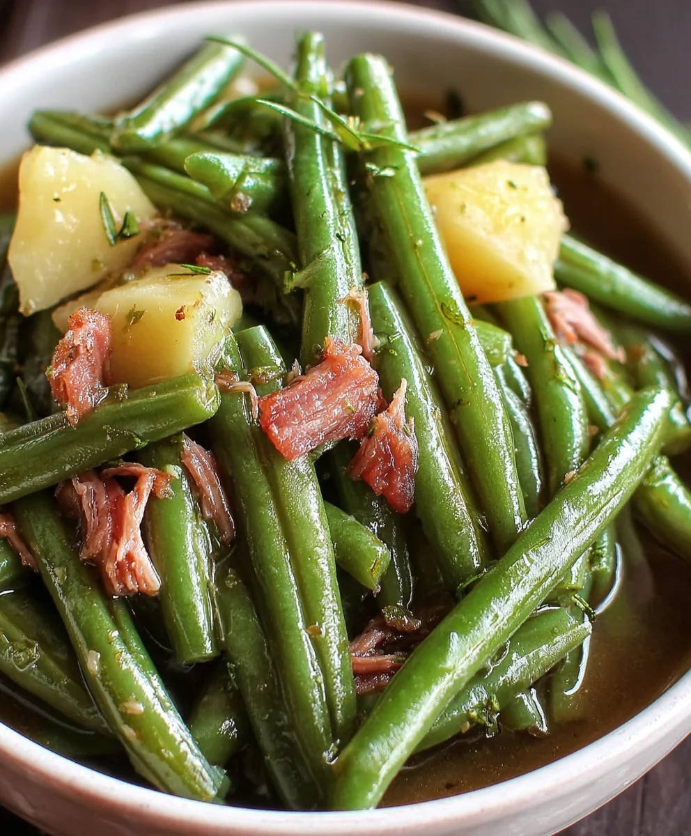 Southern Green Beans Recipe - Classic Comfort Food