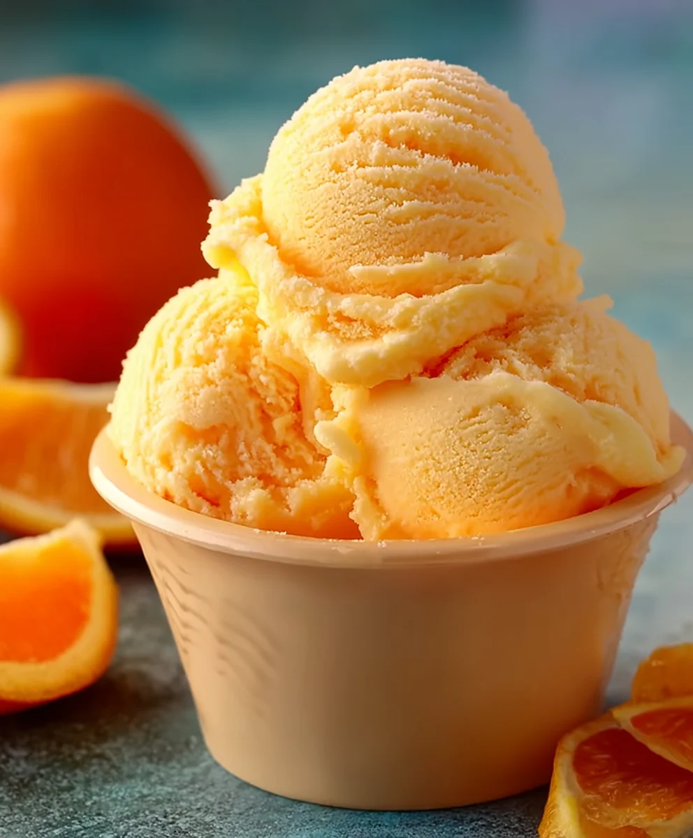 Orange Crush Sherbet Recipe- Refreshing Citrus Treat