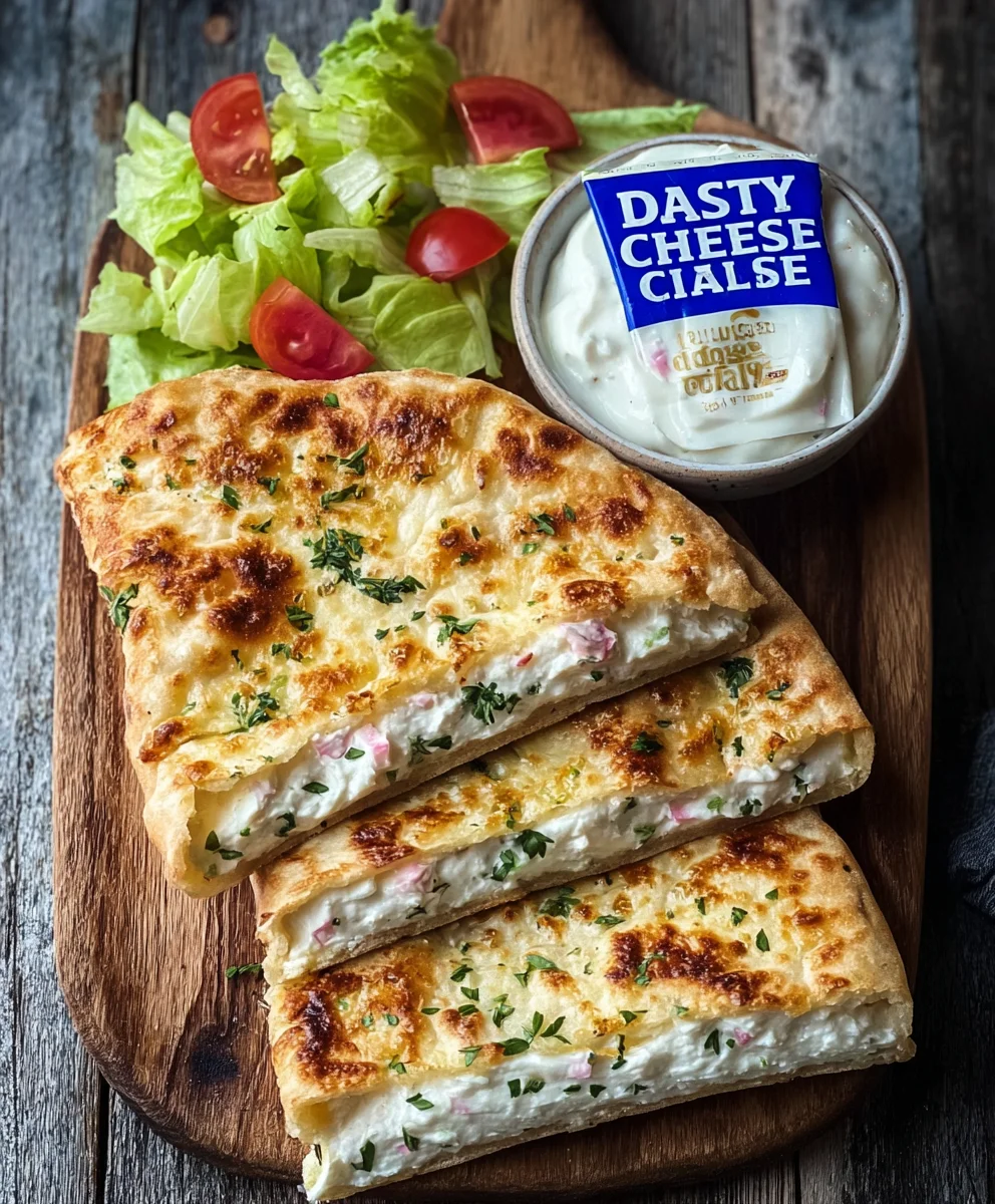 Easy Two Ingredient Cottage Cheese Flatbread Recipe