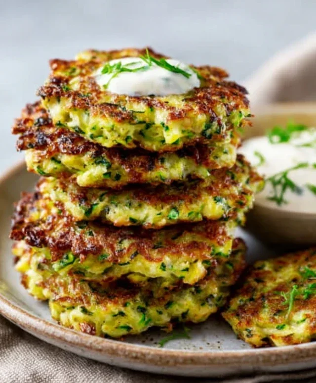 Crispy and Easy Zucchini Fritters Recipe