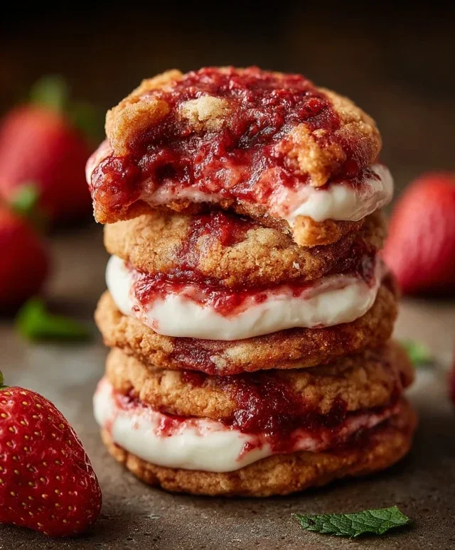 Strawberry Cheesecake Cookie