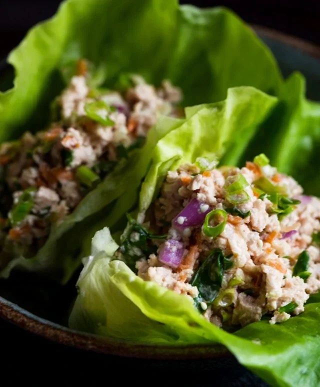 Tuna Lettuce Wraps