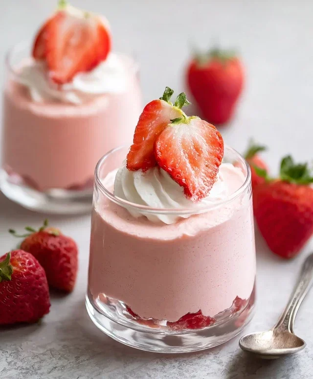 Strawberry Mousse