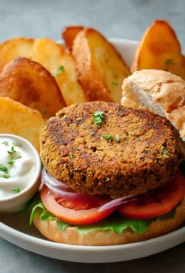 Easy 6-Ingredient Lentil Burgers