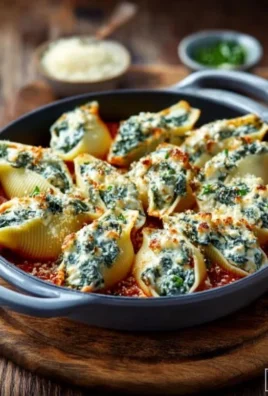 Spinach and Ricotta Stuffed Shells Recipe