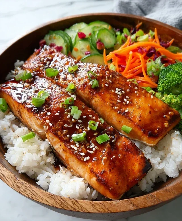 Meal Prep Teriyaki Salmon Rice Bowls