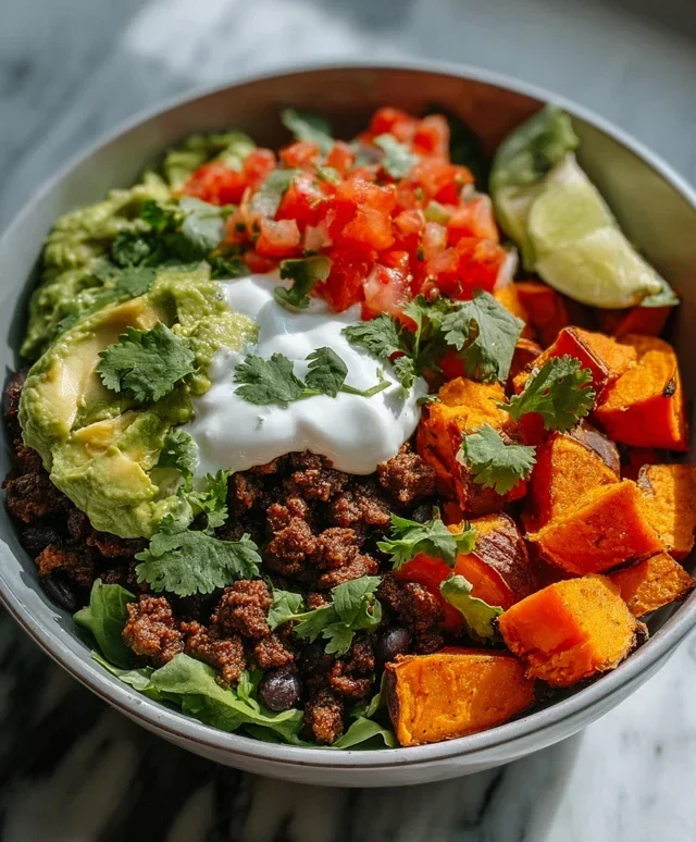 Sweet Potato Taco Bowl: Colorful Comfort Food Made Easy