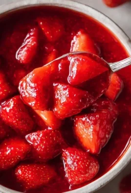 Fresh Strawberry Sauce (Strawberry Topping)