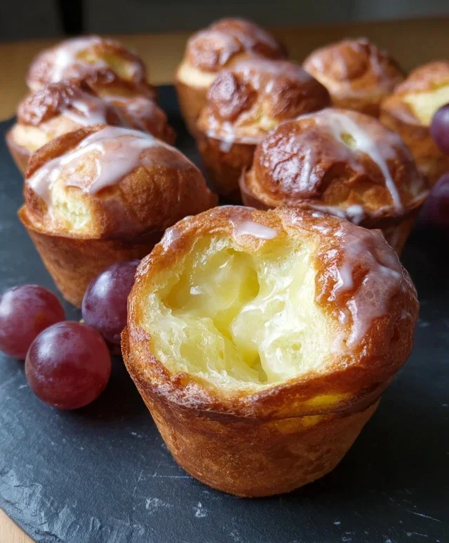 Sparkling Grape Juicecas Portuguese Popovers