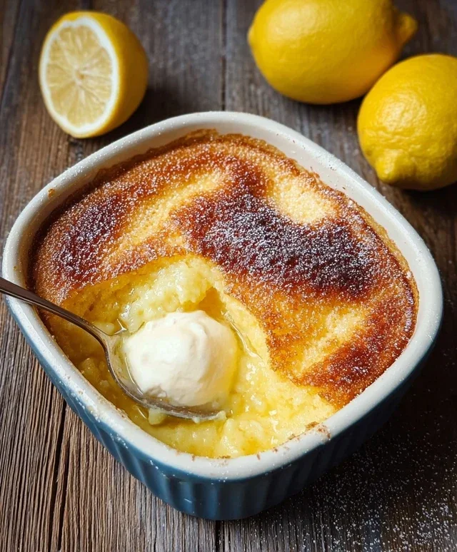 Jamie Oliver Self Saucing Lemon Pudding
